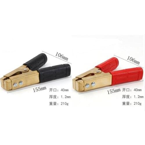 Thickening of pure copper 155x106mm Battery Clip Large Alligator Clip Battery Terminal for car Auto Connector / electric battery