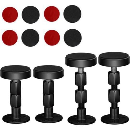 2Pcs Adjustable Threaded Bed Frame Anti-Shake Tool, Headboard Stoppers, Bedside Anti Shake Tool for Beds Cabinets Sofas