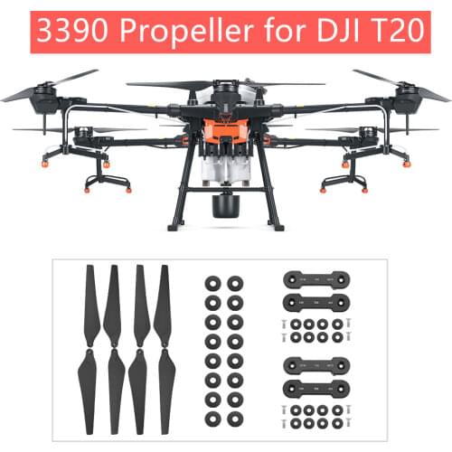 3390 Propeller for DJI T20 Drone Blade Props Fight Drugs Water Tank Water Pump Paddle Clamp for DJI Plant Protection Drone
