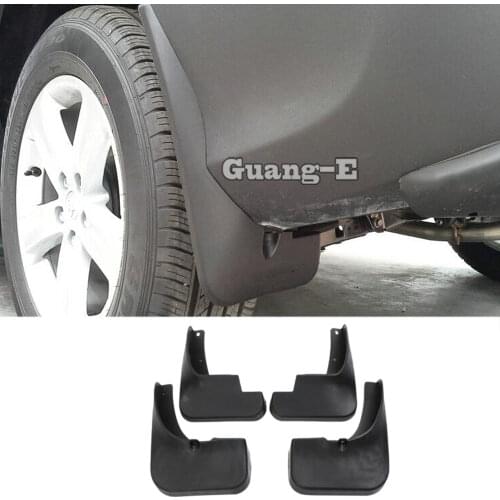 For Toyota RAV4 2009 2010 2011 2012 Car Styling Cover Plastic Fender Soft Mudguard Protection Flap Splash Mud Guard Frame 4pcs