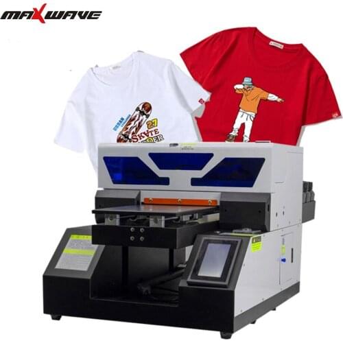 A4 Size 6 Color DTG T-Shirt Printer Textile Printer T shirt Printing Machine Direct to Garment Printer