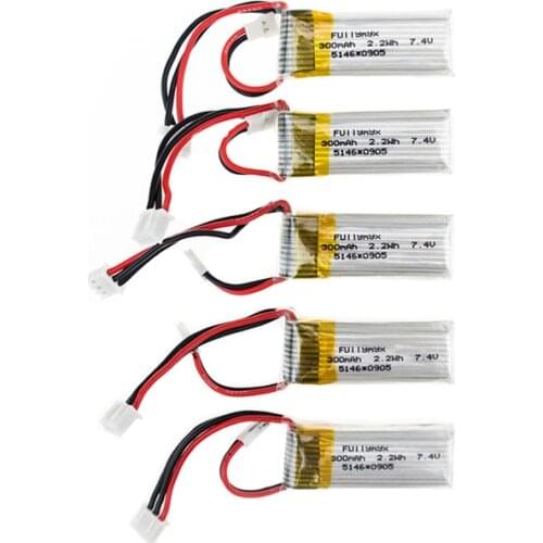 WLtoys F959 7.4V 300mAh 20C Battery Airplane Spare Part