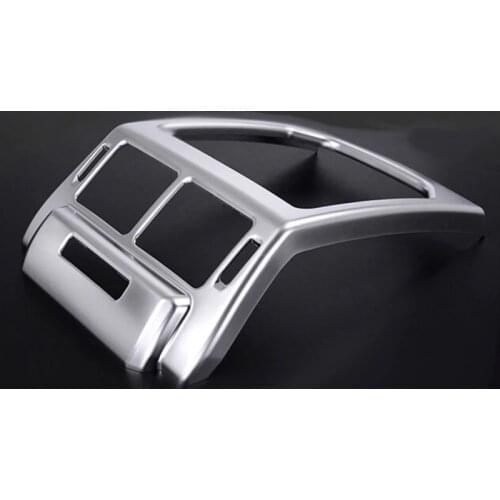 For Land Rover Range Rover Evoque 2014-2016 Car Interior Accessories Rear Air Outlet Vent Protection Frame Cover Trim Sticker