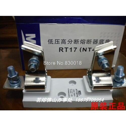 Mingrong NT4 Base Square Tube Knife-Shaped Contact Insert Type Fuse Socket Support-Piece NT4 RT16-4