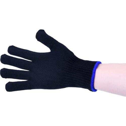 1PCS Professional Heat Resistant Glove Black Heat Glove For Curling Iron Hair Styling Tool For Curling Straight Flat Iron