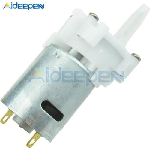 DC 3-12V Low Noise Motor Water Pump Mini RS-360SH Gear-type Spray Pumping Motor For Aquarium DIY