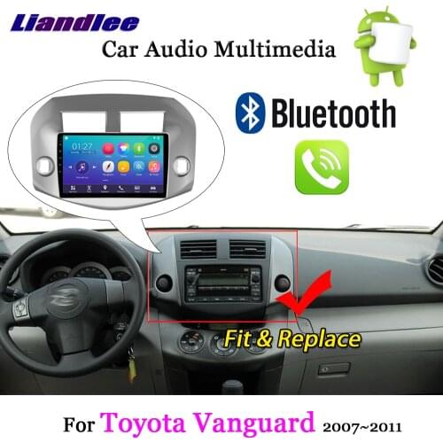 For Toyota Vanguard 2007-2011 Android 7.1 Multimedia System Radio Carplay USB Wifi GPS Navigation Screen