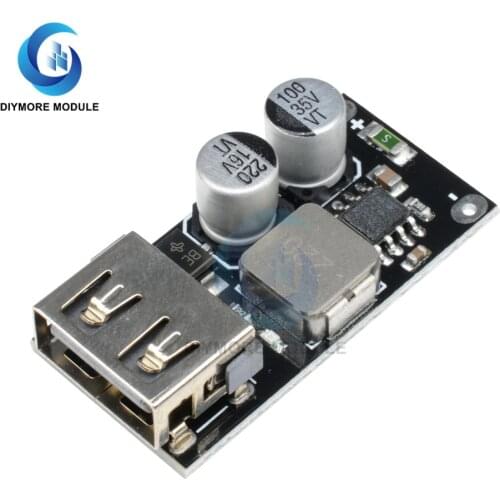 QC3.0 QC2.0 USB Charger Module DC-DC Buck Converter 6-32V 9V 12V 24V to Mobile Phone Fast Quick Charging Board 3V 5V 12V