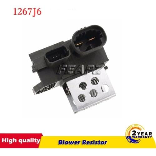Blower Resistor for Citroen C2, C3, C4, C5, DS3, for Peugeot 1007, 207, 208, 301, 2008, 407, 508 1267J6 1267J4