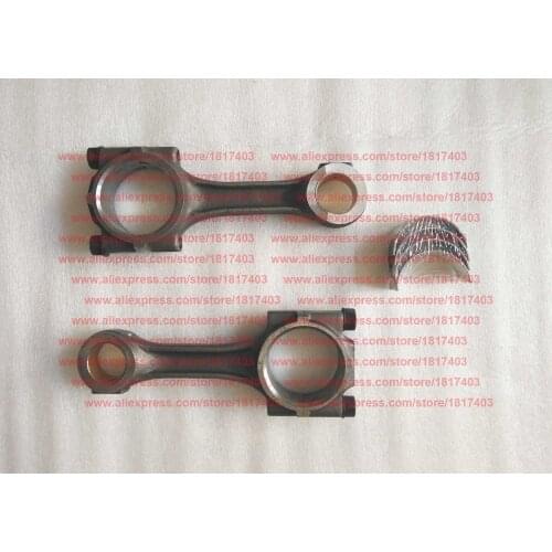 TY295.4.1.2-1 Connecting rod assembly "b" type + TY295.4.1-6 Connecting rod bearing shell, Jiangdong TY295IT & TY2100IT engines