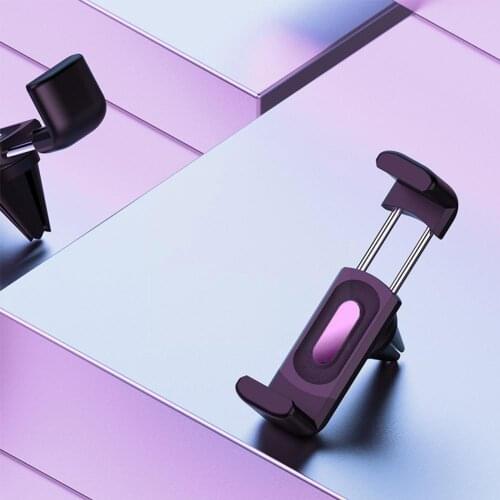 Universal Car Phone Holder 360 Rotation Support Mobile Mount Car Holder Phone Anti-slip Vent Mobile Holder Stand Air G7H1