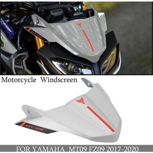 Windshield Windscreen For YAMAHA MT 09 MT09 FZ09 FZ 09 2017-2020 Motorcycle Accessories Wind Deflectors MT 09 MT09 FZ09 FZ 09