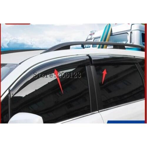 For subaru Forester 2008 2009 2010 2011 2012 Window Wind Deflector Visor Rain/Sun Guard Vent