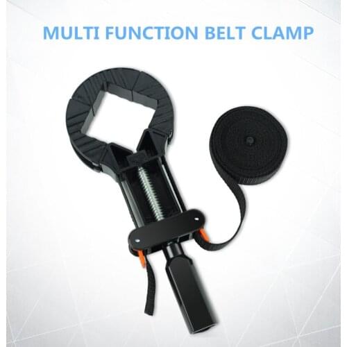 4M/6M Adjustable Rapid 4 Jaws Corner Clamp Band Strap Holder Right Angle Fixing Clamp for Picture Frame Drawer Woodworking Tools