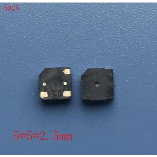 5025 passive Electromagnetic type 5x5x2.5mm Patch buzzer 3V Super small buzzer 5*5*2.5mm Top of the pronunciation