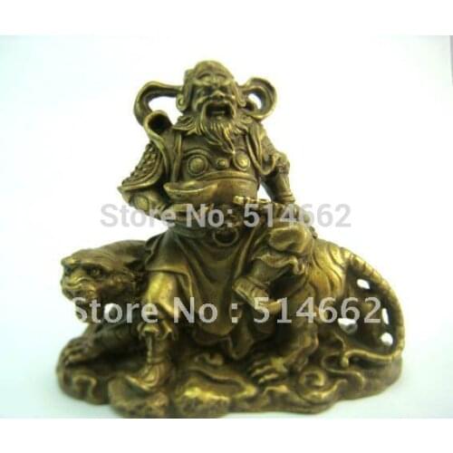 Feng Shui Brass Military Wealth God for Prosperity