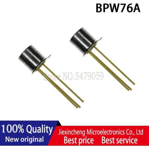 5PCS BPW76A Silicon Phototransistors NPN phototransistor 850nm BPW76