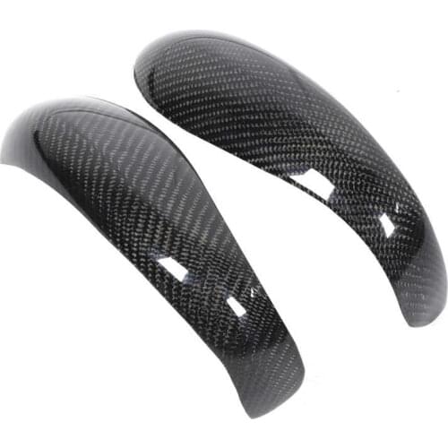Rearview Mirror Cover Add-On Carbon Fiber Cap Fit for Porsche Boxster/Cayman 997 911 987 Car style