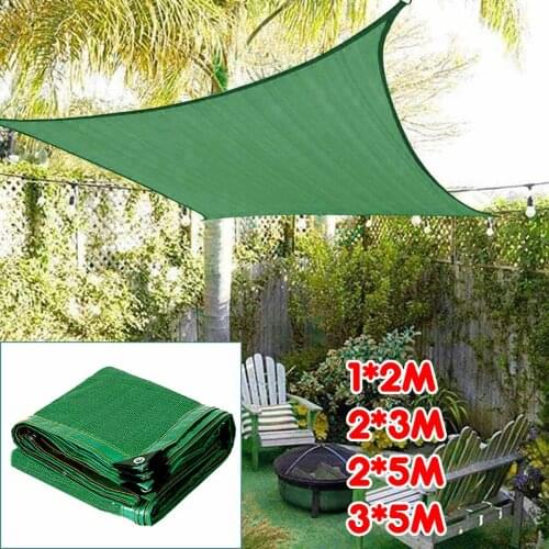 Square Rectangle Shade Sail Sun Awning Garden Awnings Sun Shelter Garden Patio Sunshade Protection Canopy Outdoor Garden Net