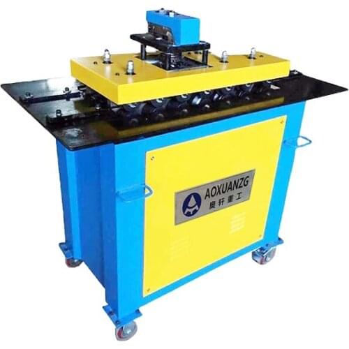 Multi-function Lock Former, Pittsburgh Locking Nip Machine for HVAC Square Galvanized Air Duct Making and Forming