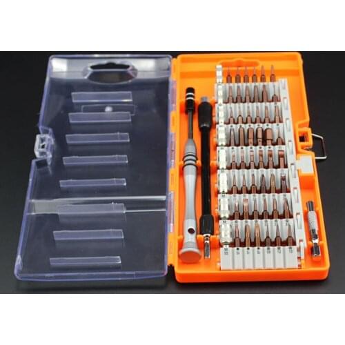 Screwdriver Set Alloy Steel Combination Screwdriver Set Laptop Repair Apple IPhone 7 Screwdriver Orange 60 Screwdrivers