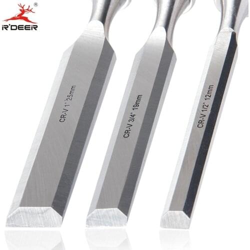 3pcs Wood Chisel Set Carving Knife 12/19/25mm For Carving Wood Carpenter Hand Woodworking Tools