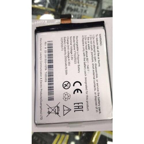 Original 2500mAh Battery Batterie Batterij YT0225023 For YOTA YotaPhone 2 YD206 YD201 Qualcomm Snapdragon 800 FHD 1920x1080