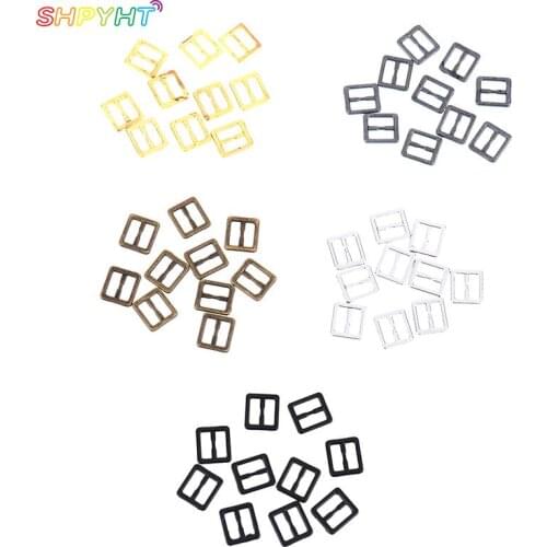 10 Pcs Belt Buckle for DIY Doll Clothes Bags Mini Buckles Buttons Diy Doll Accessories
