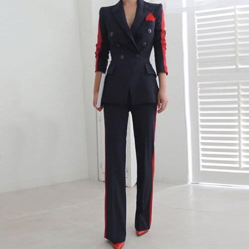 Seiwnibu Women's Office Trouser Suits