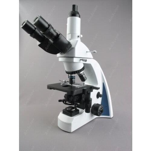 Infinity Compound LED Microscope--AmScope Supplies 40X-2000X Professional Infinity Trinocular Compound LED Microscope