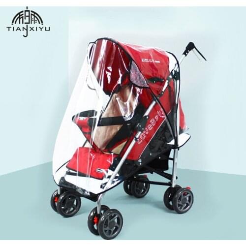 Waterproof EVA Raincover For Stroller Pram Cart Dust Rain Cover Raincoat For Baby Stroller Pushchairs Accessories Baby Carriages