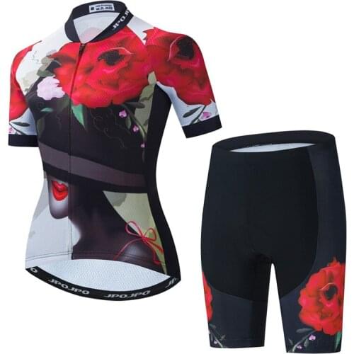 Weimostar Womens Cycling Clothing 2021Pro Team Bike Clothes Racing Sport Bicycle Jersey Suit Summer Cycling Jersey Set Female