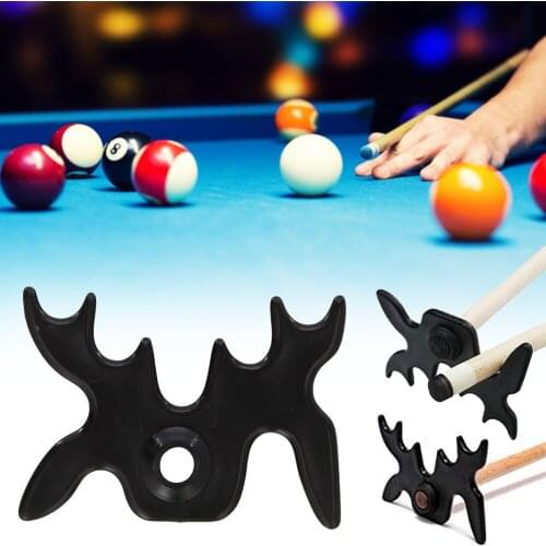 1PC Billiards Snooker Cue Stick Rest Bridge Antlers Rod Holder Pool Cue Stick Frame Pole Rack Pool Table Billiard Accessories