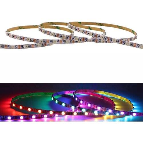 4mm/5mm/7.2mm PCB SK6812 WS2812B WS2812 MINI RGB Led Pixel Strip SMD 3535/5050 Individually Addressable 5v Led Tape Light For De