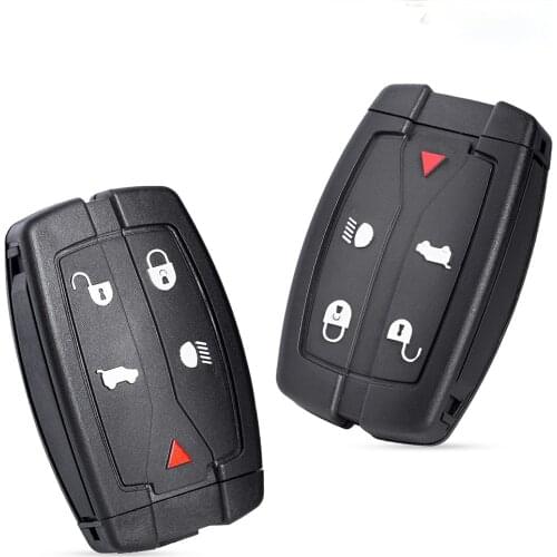 5 Button Remote Key Shell Fob Case For Land Rover Discovery 4 Sport Evoque Freelander 2 3 LR2