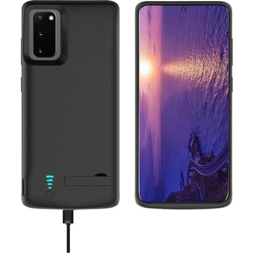 New 5000/6000mAh Battery Charger Case for Samsung S20 S20+ S20Ultra Powerbank Mobile Phone Cover Backup Power Bank Charging Case