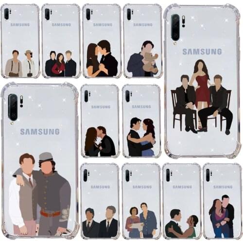 The Vampire Diaries Phone Case Transparent for Samsung s9 s10 s20 Huawei honor P20 P30 P40 xiaomi note mi 8 9 pro lite plus