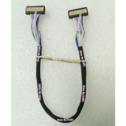 Male to Male 31P DF9 Line Cable 1.0 Pitch TTL 31Pin to 31P DF9 31S Screen Cable Line 31P 31Pin 31S DF9 Screen Cable Line 31P TTL