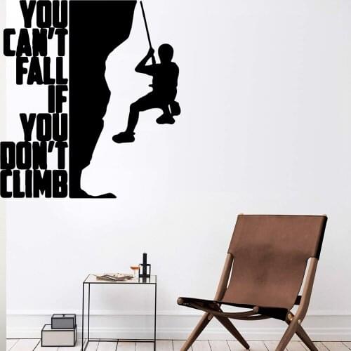 Pretty climbing Vinyl Wallpaper Decorative Stickers For Living Room Vinyl Decals Mural Children Room Decals naklejki na sciane