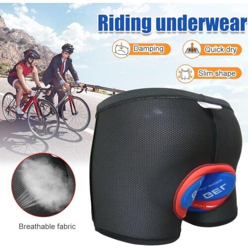 2020 Upgrade Cycling Shorts Cycling Underwear Pro 5D Gel Pad Shockproof Cycling Underpant Bicycle Shorts Bike Underwear