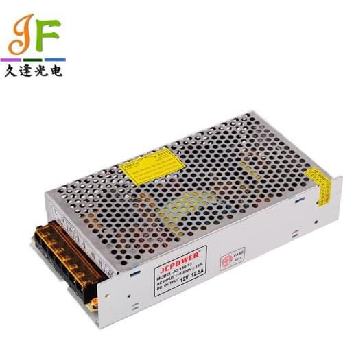 Wholesale 12V 12.5A 150W AC110-240V to DC Switch Power Supply Driver For LED Strip Light Display