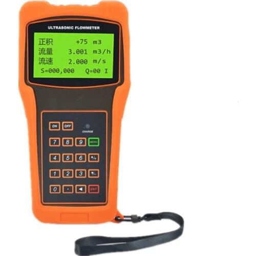 DN32 DN6000 15-6000mm Portable Digital Flow Measuring Meter Water Liquid Ultrasonic Flow Meter High Accuracy Professional