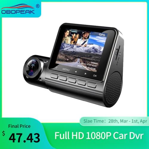 M70 Full HD 1080P Car Dvr Dash Camera GPS Track 24H Parking Monitor Auto Video Car Camera Recorder 30FPS Night Vision Hidden