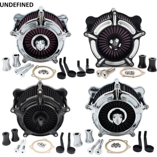 Motorcycle Air Filter Intake CNC Spike Air Cleaner Kits for Harley Dyna FXR Softail Touring Evolution Engine 1993-1999 Road King