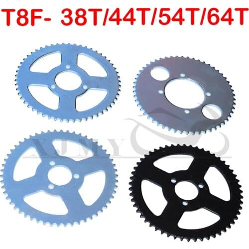 38 44 54 58 64 74 Tooth 38T 44T 54T 64T 74T T8F 35MM Rear Sprocket Mini Moto ATV Quad Dirt Pit Pocket Bike Cross 47cc 49cc Parts
