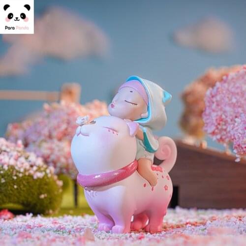 Kemelife Action Figure Art Toys Blind Box Suprise White Night Fairy Tale Moonlight Cherry Blossom Trendy Doll Decoration Gift