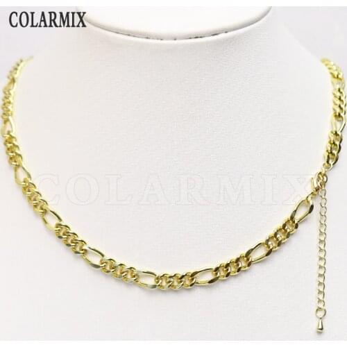 10 Strand New design Gold necklace long neckalce gift Punk jewelry necklace long necklace chocker