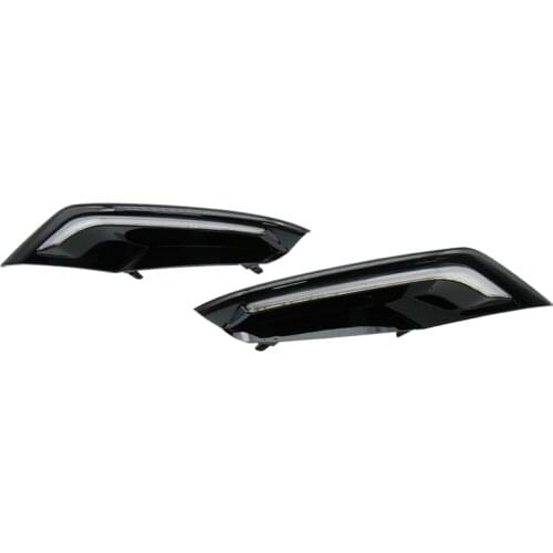 2Pcs for 2018-2019 Mazda 3 Aersai with Yellow LED Daytime Running Light