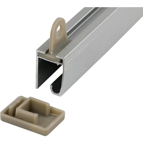 40cm Aluminium KT board poster banner holder strip Store advertising label holder snap rail strip Poster Frame