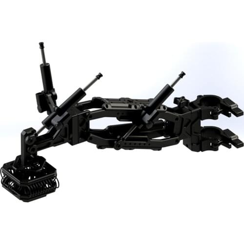 HONTOO Shock Absorbing ARM Dampener with 3 Hydraulic Damper 11kg Vehicular stabilizer FOR DJI RONIN MX S RS2 RC2 Zhiyun Weebill